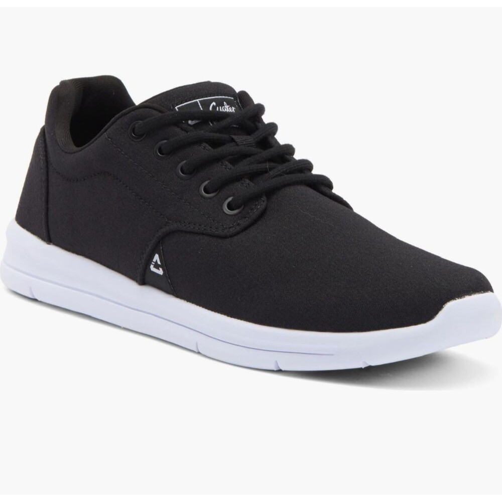 Travis Mathew Cuater The Daily Sneaker Shoe Woven Black Comfort‎ Mens Size 8 NWT